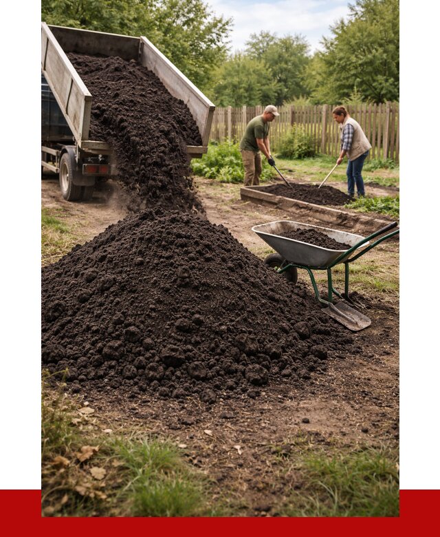 Купить чернозем для огорода в Кузнецке от 2606 р. | ПРОНЕРУДКнц