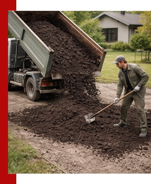 Чернозем для газона с доставкой в Кузнецке быстро и качественно