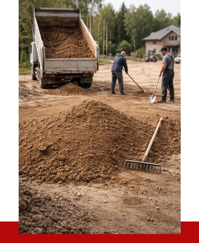 Суглинок для планировки в Кузнецке с доставкой от 4378 р. | ПРОНЕРУДКнц