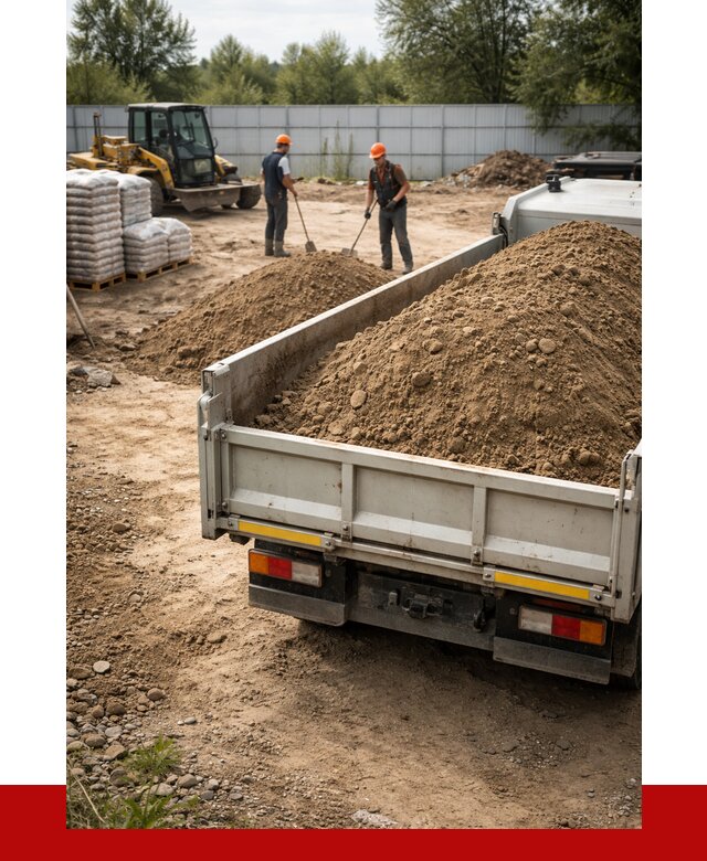 Супесь с доставкой в Кузнецке от 2554 р. за куб | ПРОНЕРУДКнц