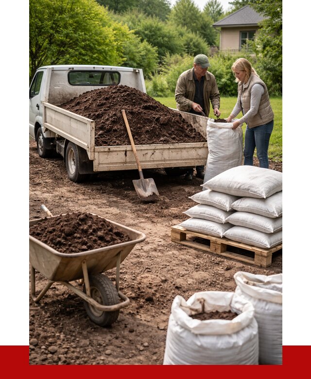 Перегной в мешках с доставкой в Кузнецке от 2293 р. | ПРОНЕРУДКнц