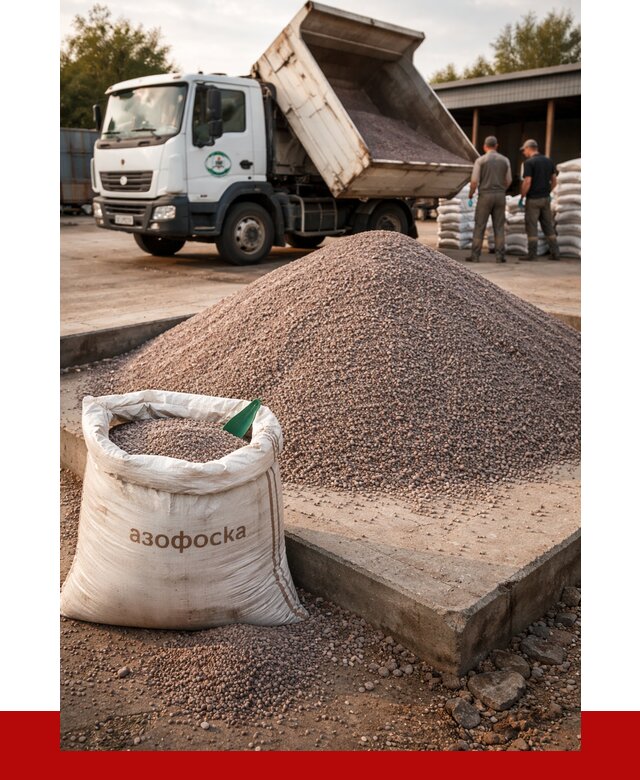 Купить азофоска в Кузнецке с доставкой от 1251 р. за куб | ПРОНЕРУДКнц