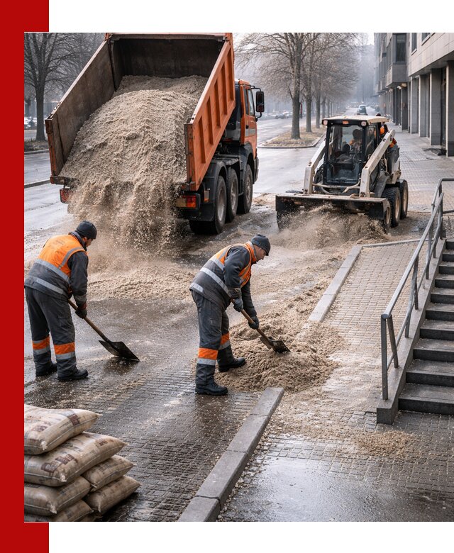 Поставка противогололедных материалов в Кузнецке