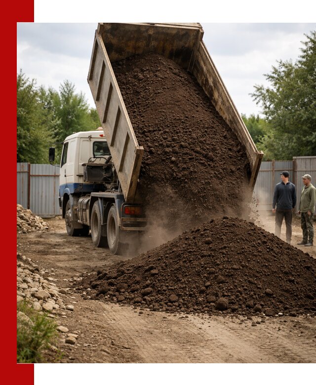 Доставка самосвалом 10 кубов в Кузнецке быстро и надёжно