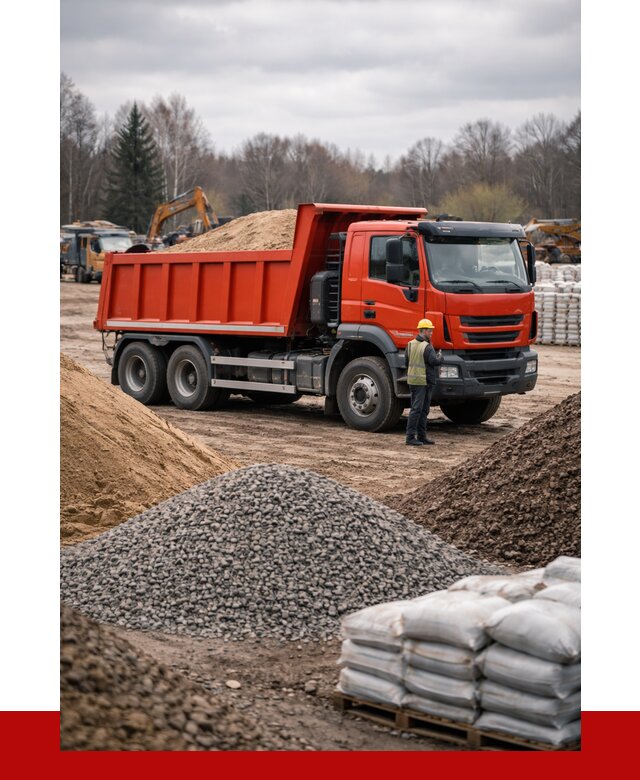 Доставка самосвалом 25 кубов в Кузнецке от 7818 р. | ПРОНЕРУДКнц