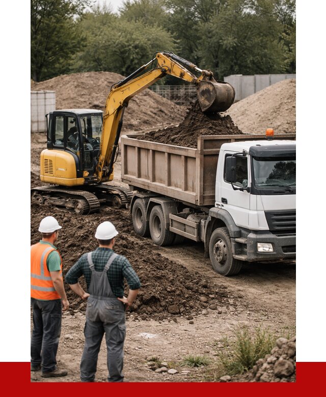 Вывоз грунта в Кузнецке от 4691 р. самосвалом | ПРОНЕРУДКнц