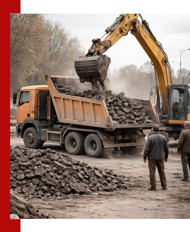 Вывоз асфальта и асфальтового покрытия в Кузнецке